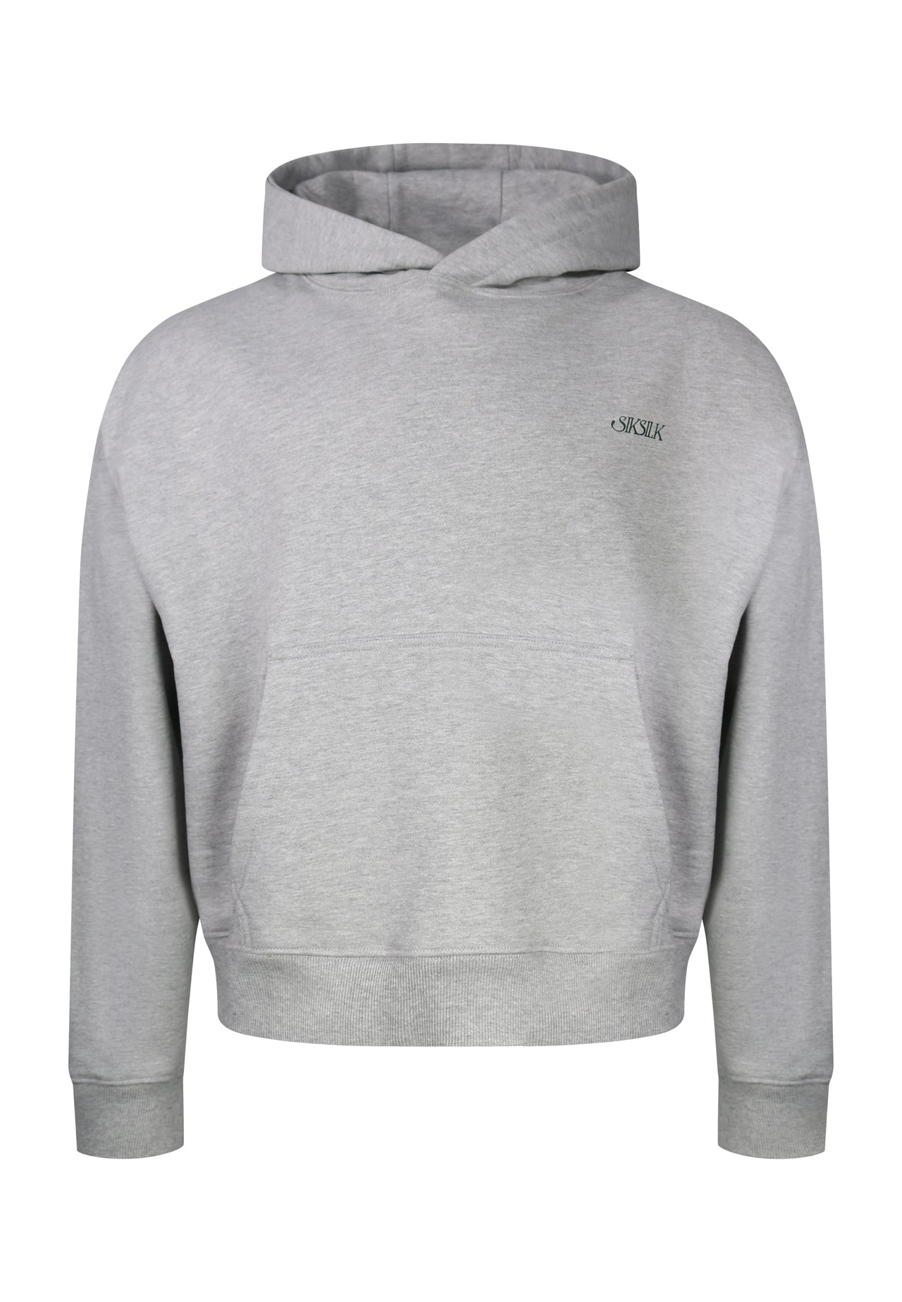 Grey Marl Graphic Hoodie (5)