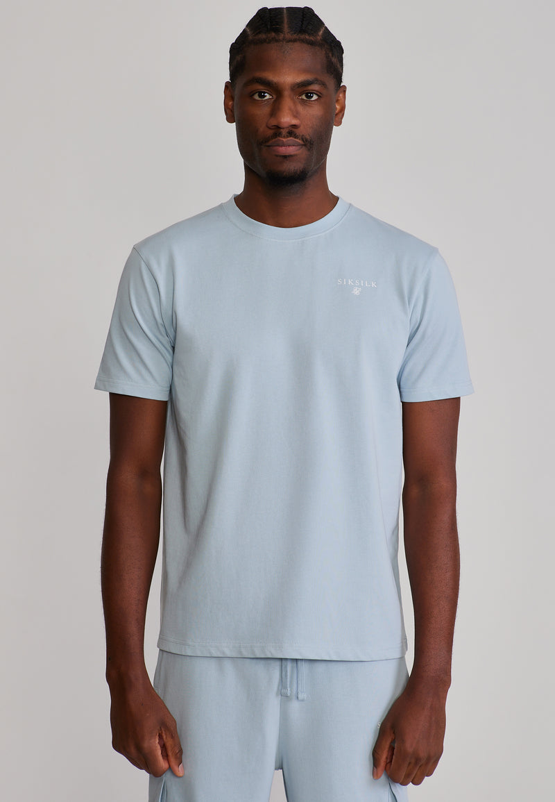 Blue T-Shirt and Shorts Set (1)