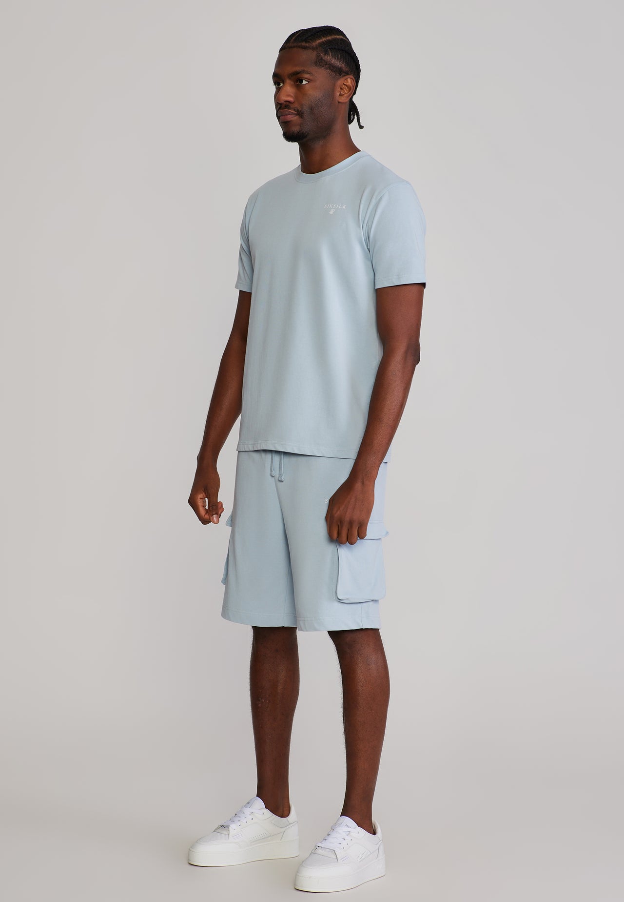 Blue T-Shirt and Shorts Set (3)