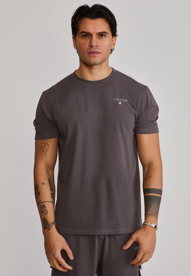 Brown T-Shirt and Shorts Set (1)