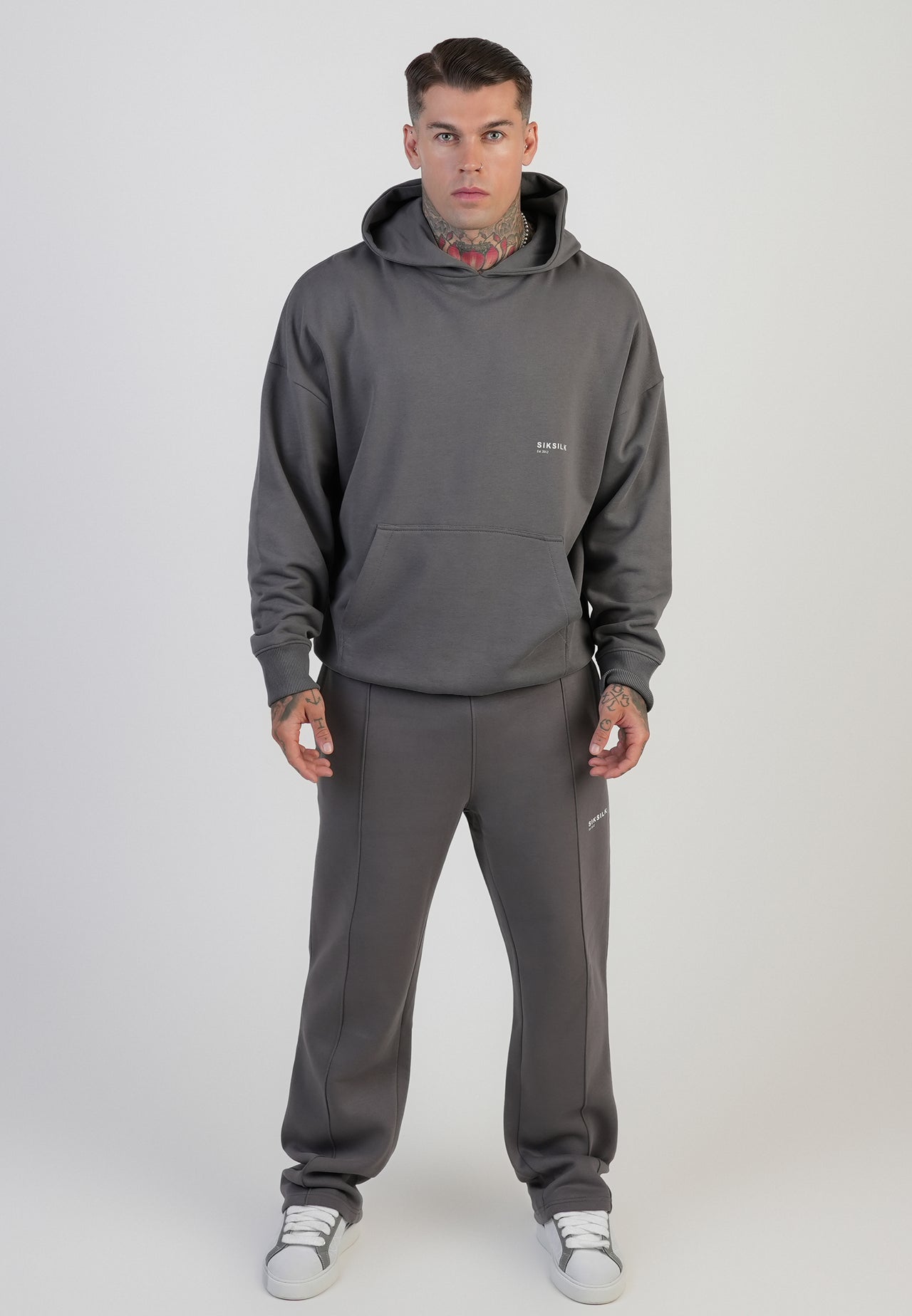 Grey Graphic Hoodie (2)