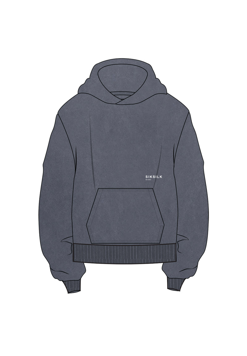 Blue Graphic Hoodie