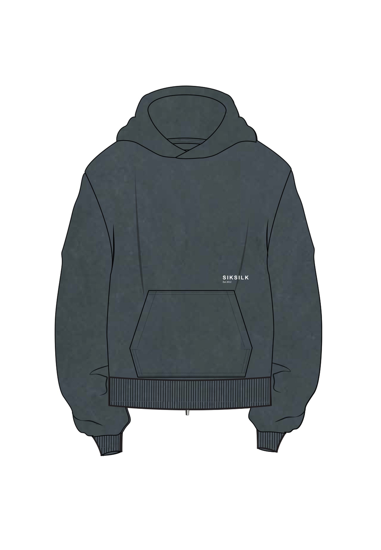 Green Graphic Hoodie