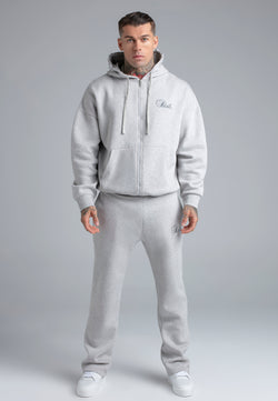 Grey Marl Hoodie and Joggers Set