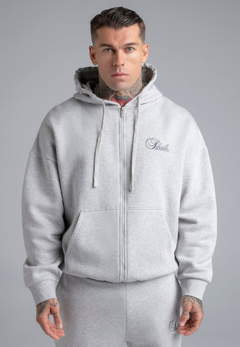 Grey Marl Hoodie and Joggers Set (1)