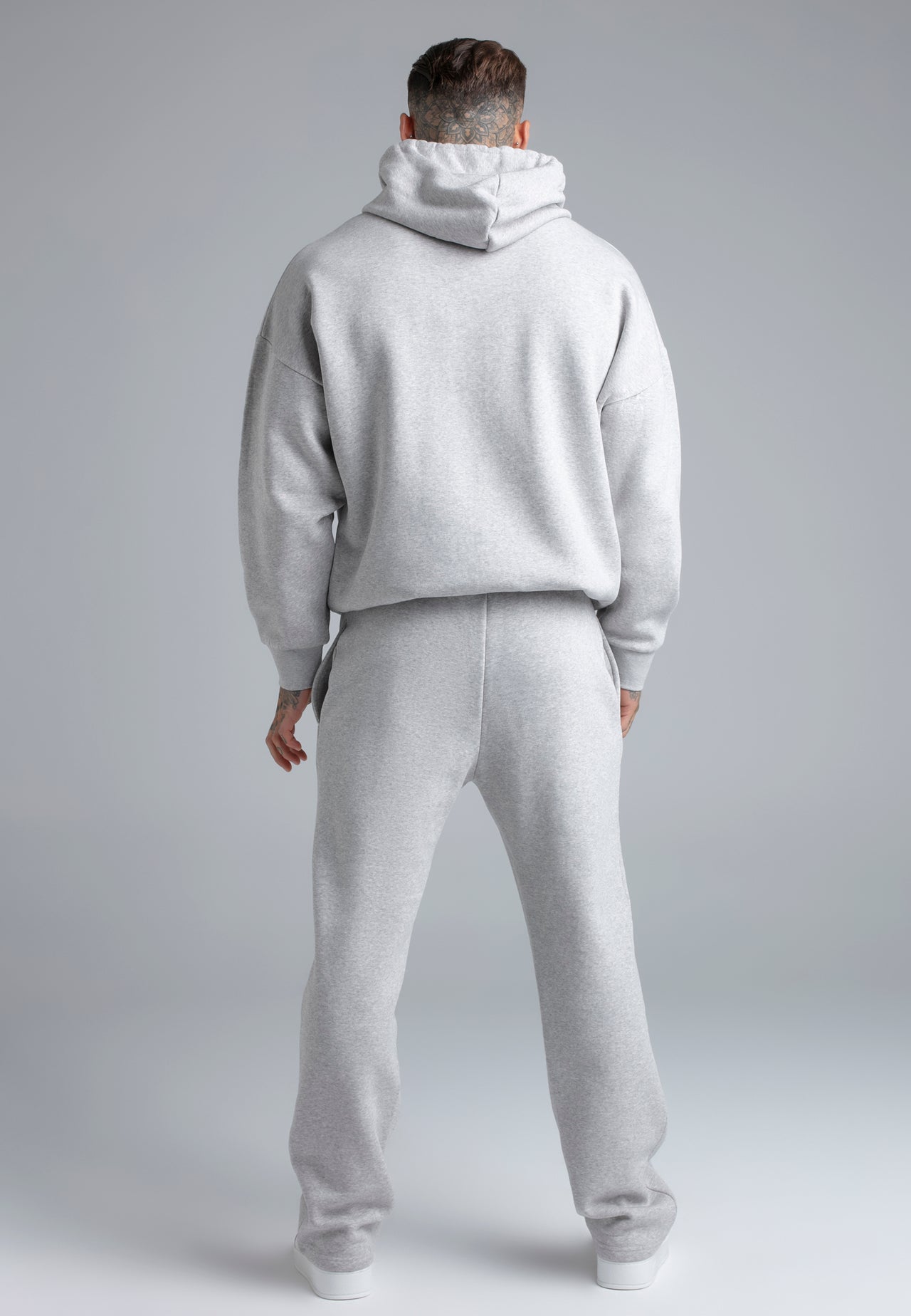 Grey Marl Hoodie and Joggers Set (4)