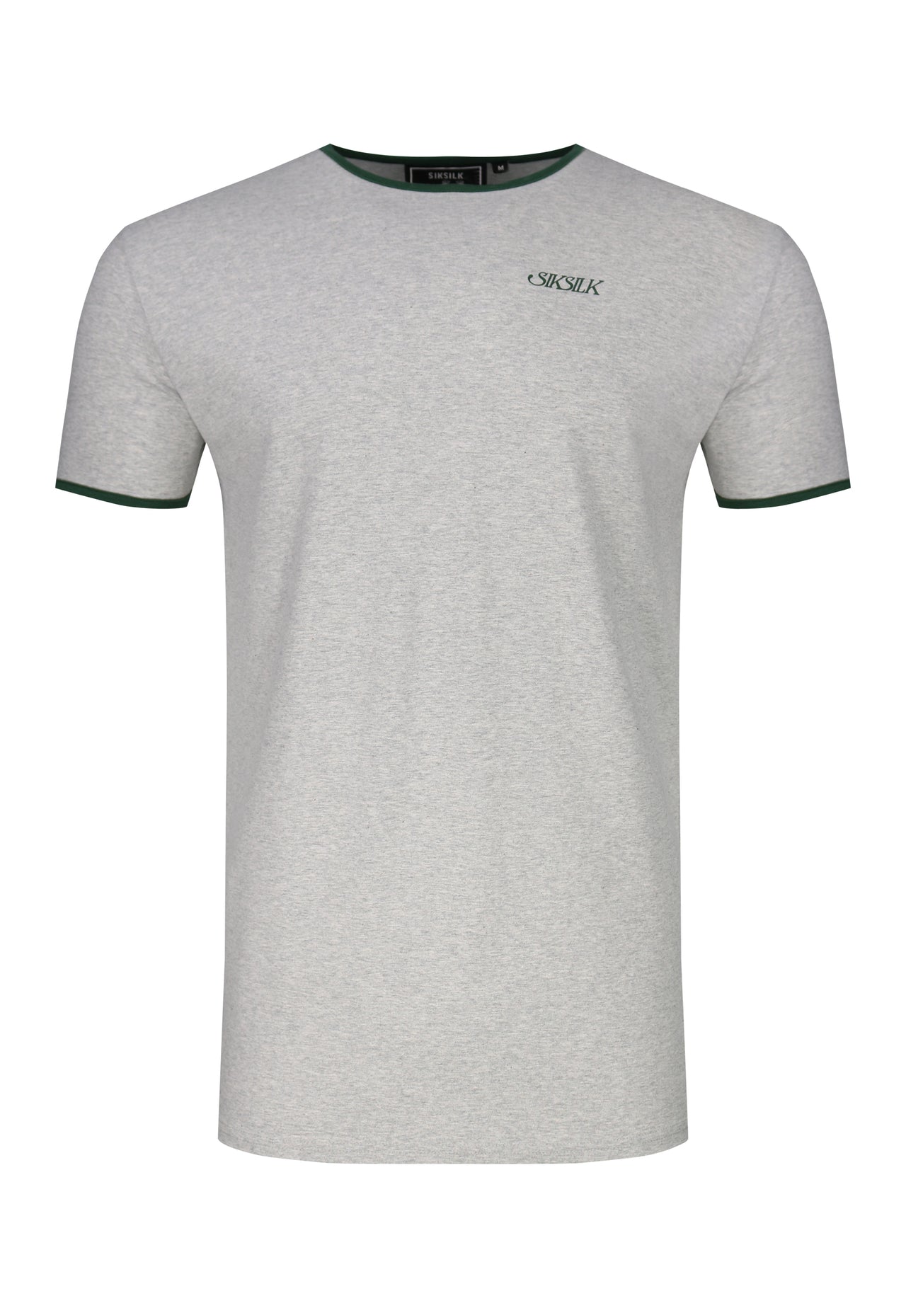 Grey Marl Ringer T-Shirt (5)
