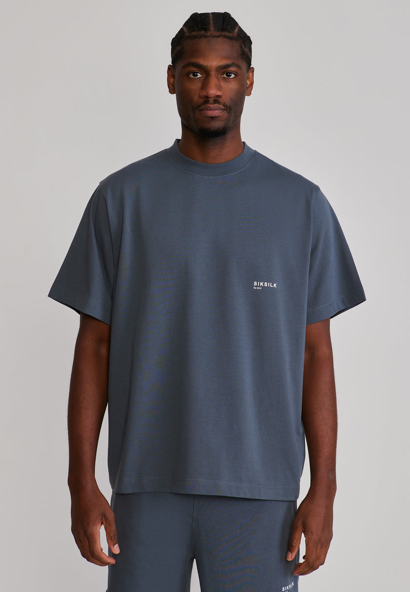 Grey T-Shirt and Shorts Set (1)