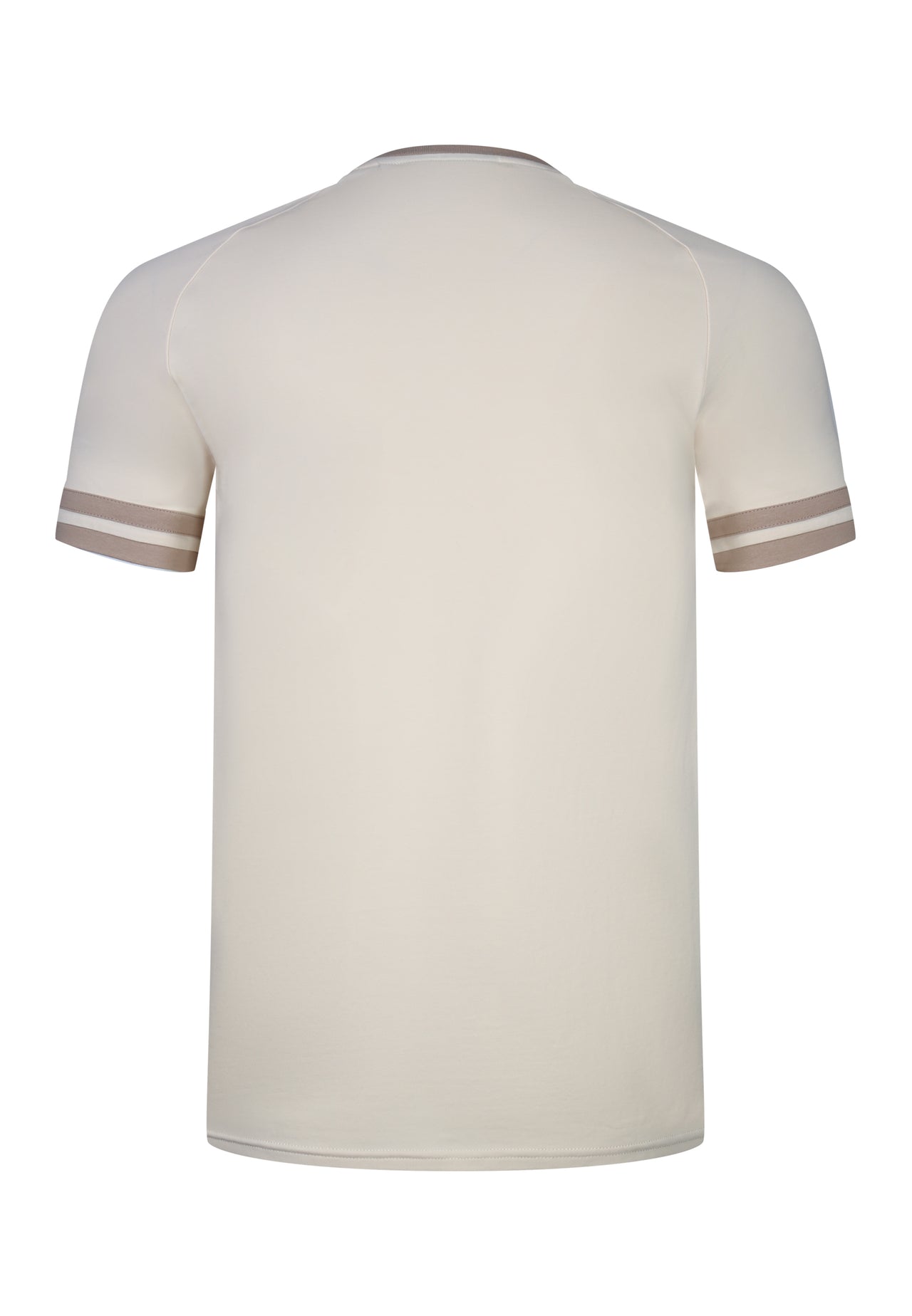 Ecru and Brown Tournament T-Shirt (6)