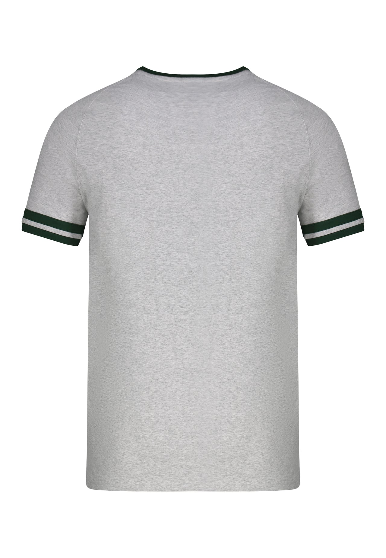 Grey Marl and Green Tournament T-Shirt (6)