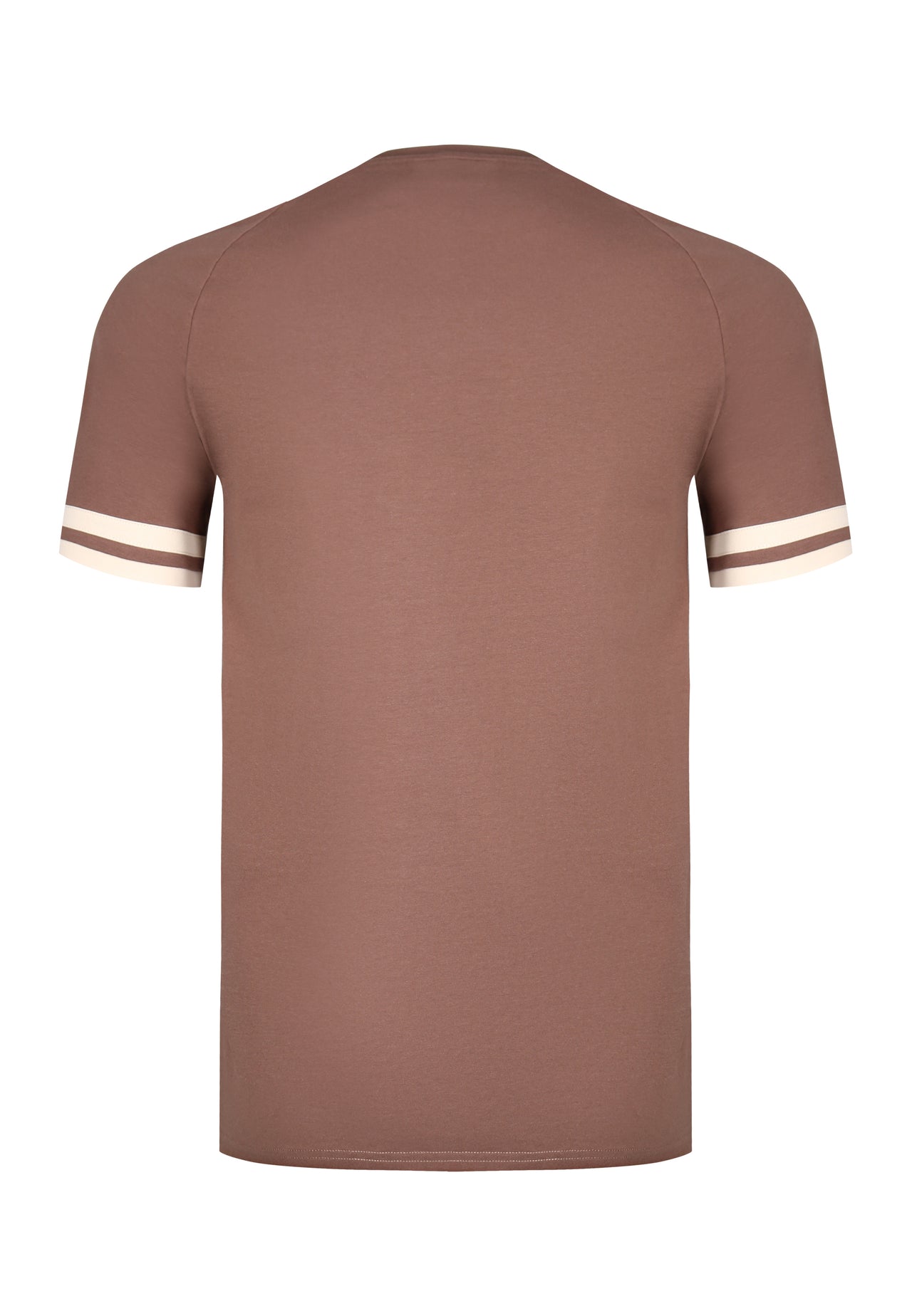 Brown and Ecru Tournament T-Shirt (6)