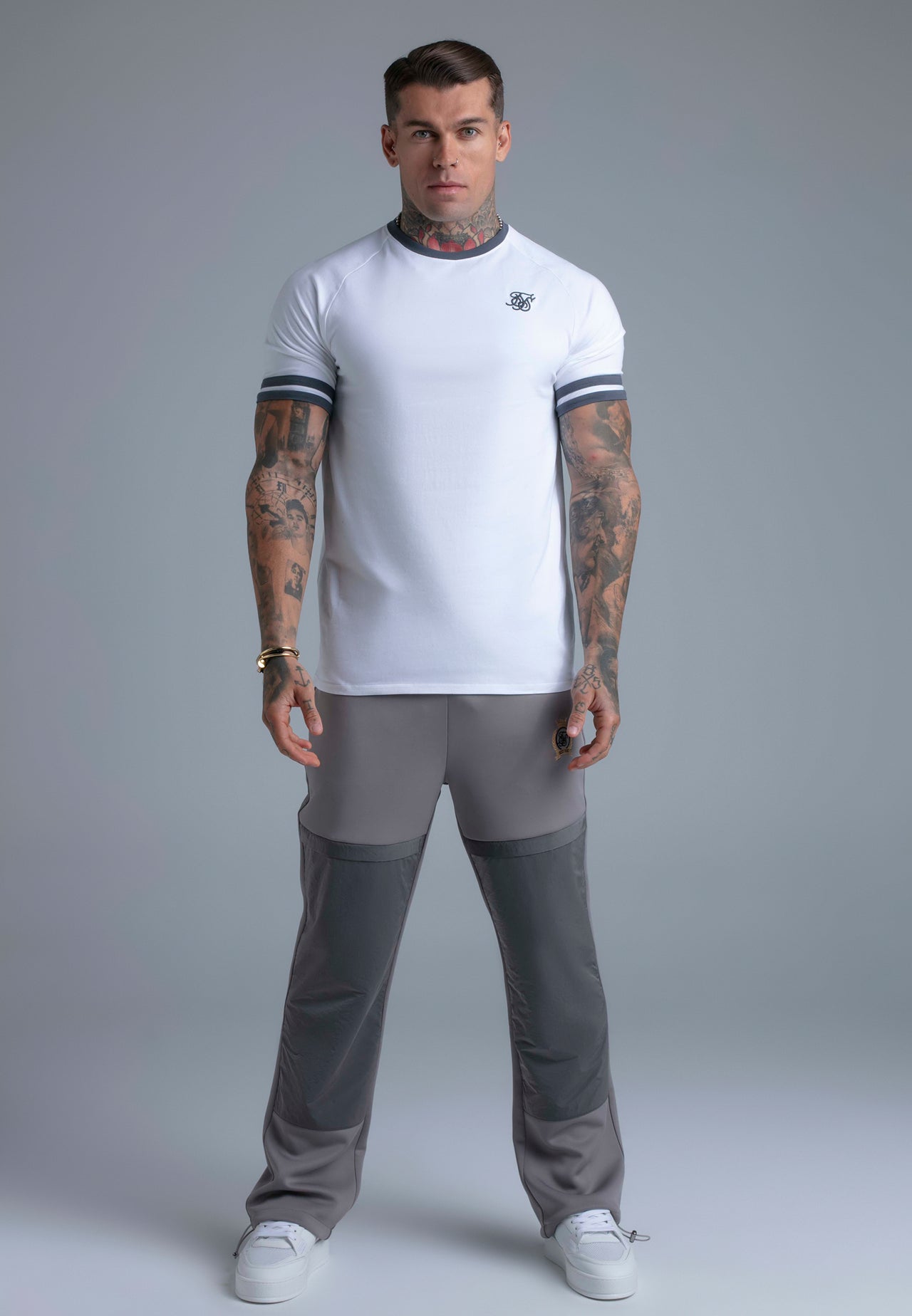 White and Grey Tournament T-Shirt (2)