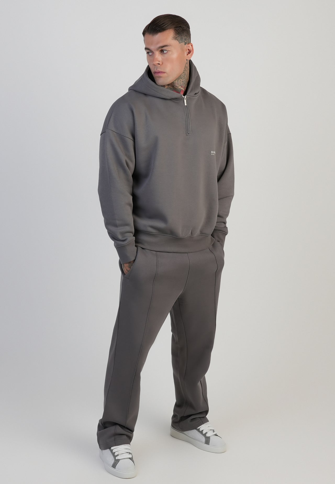 Grey Graphic Hoodie (3)