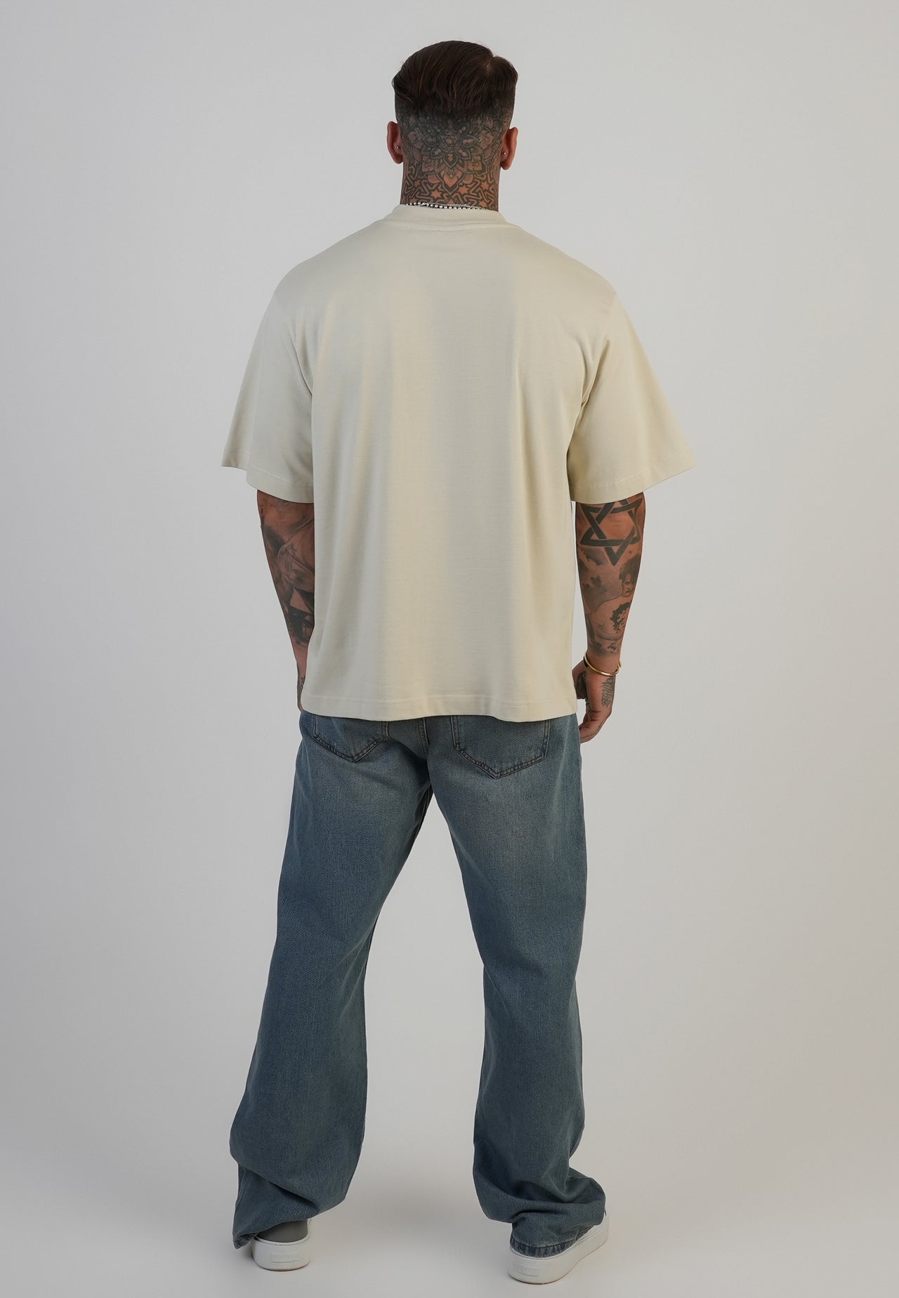 Ecru Logo T-Shirt (4)