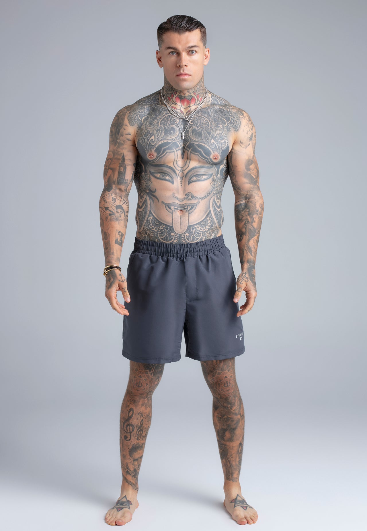 Grey Swim Shorts (2)