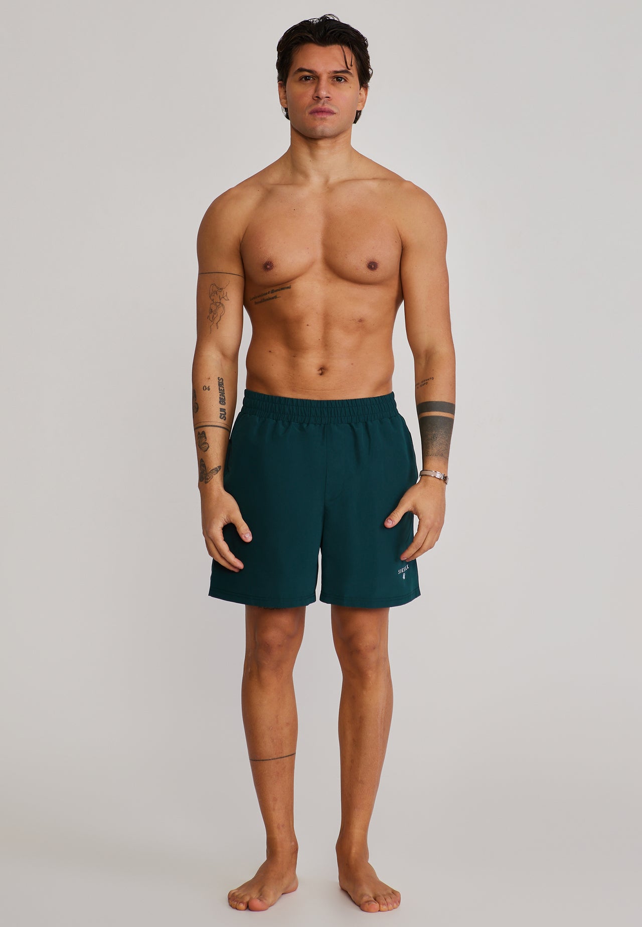 Green Swim Shorts (1)