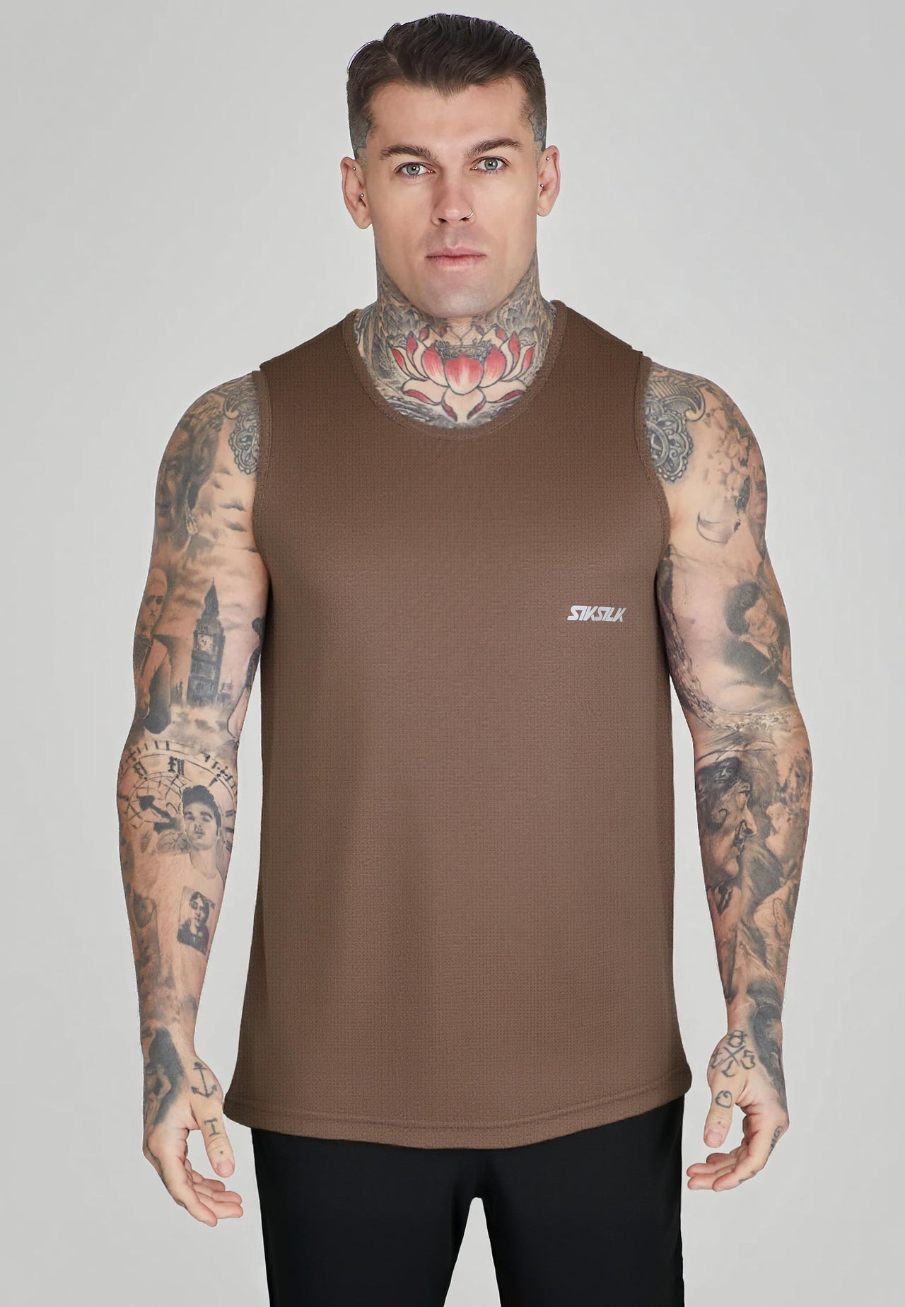 Brown Logo Vest (1)