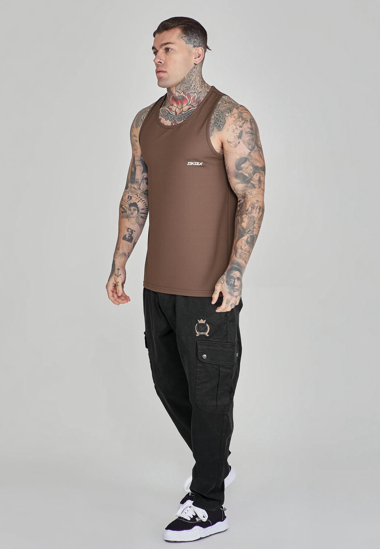 Brown Logo Vest (2)