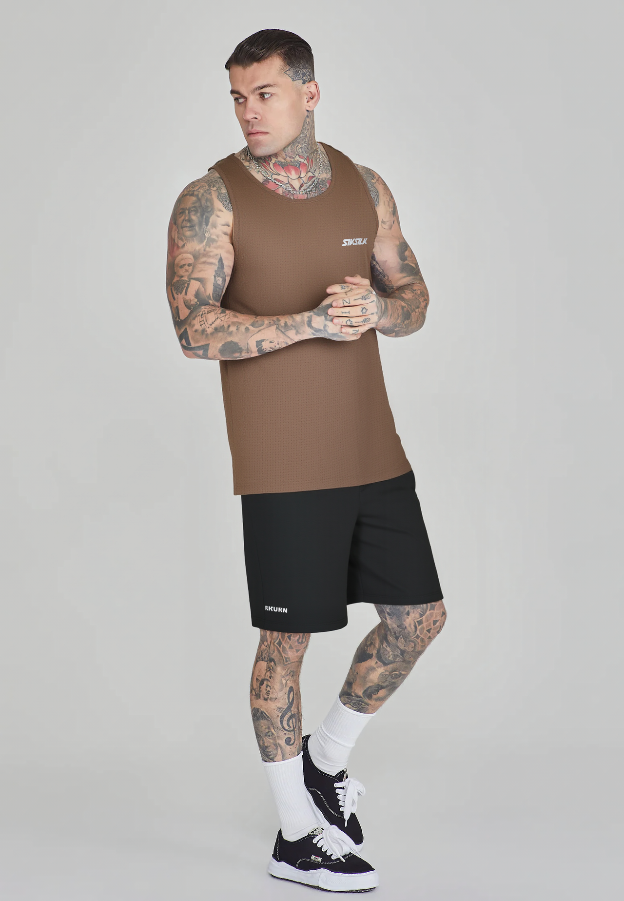 Brown Logo Vest (4)
