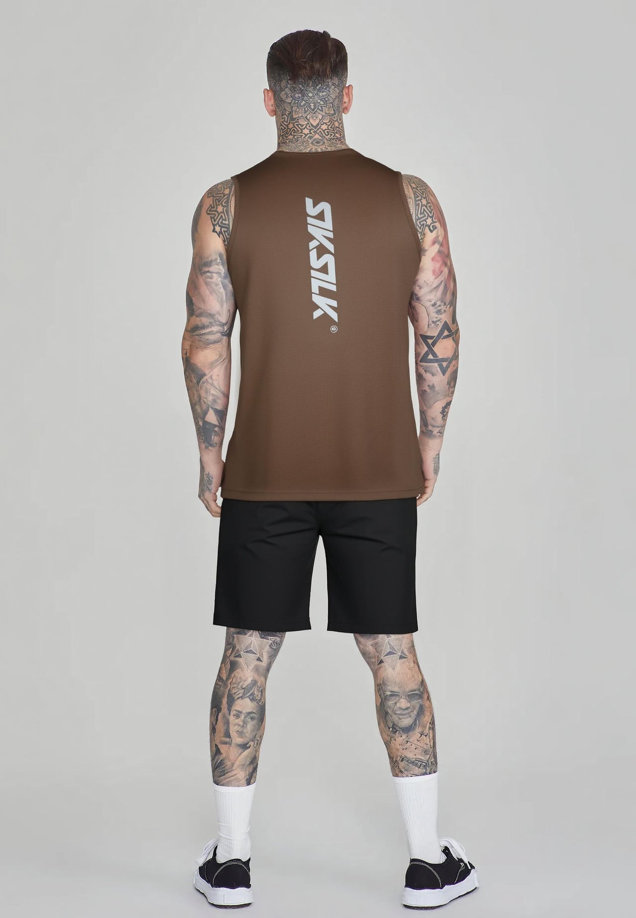 Brown Logo Vest (6)