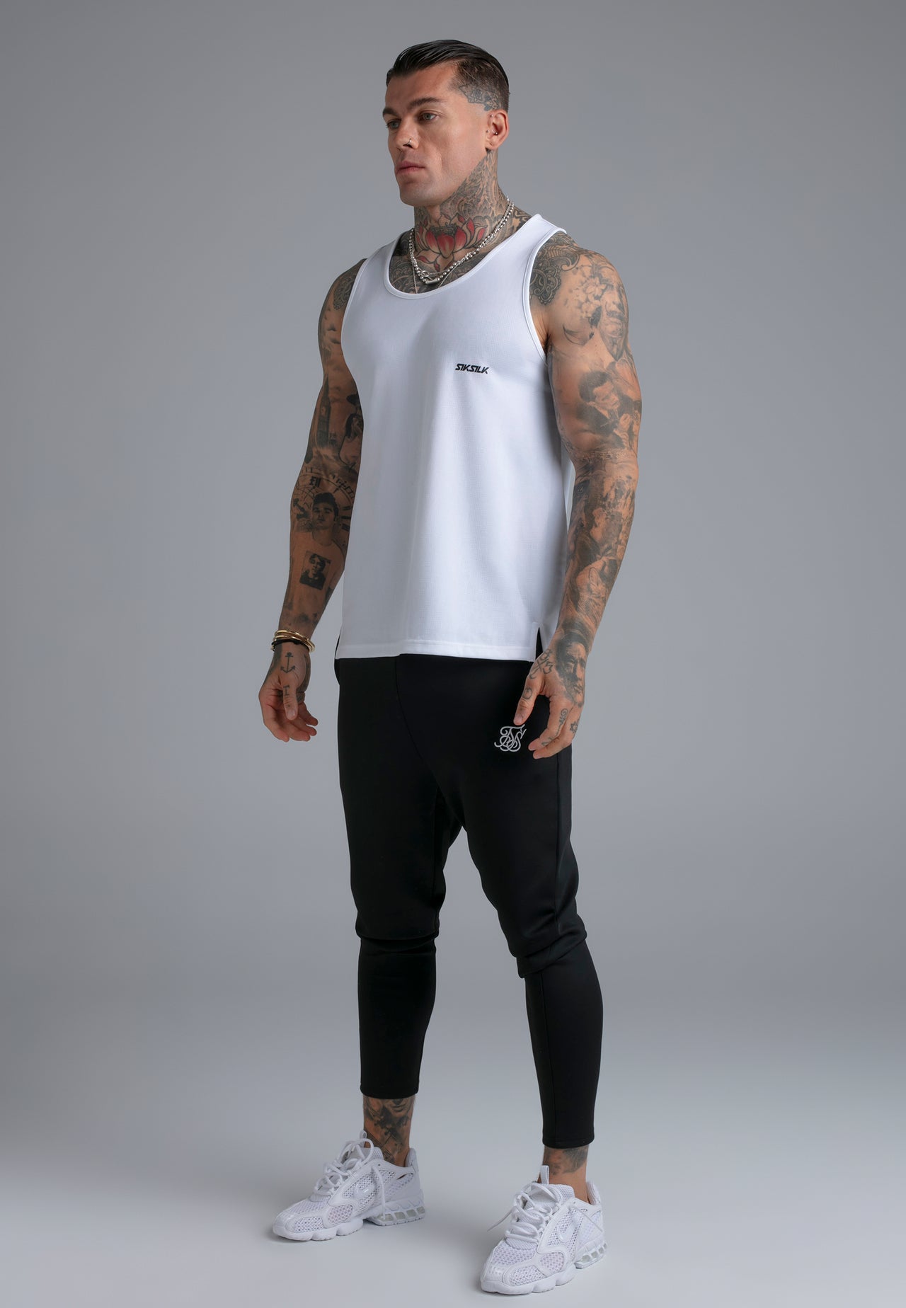 White Logo Vest (3)