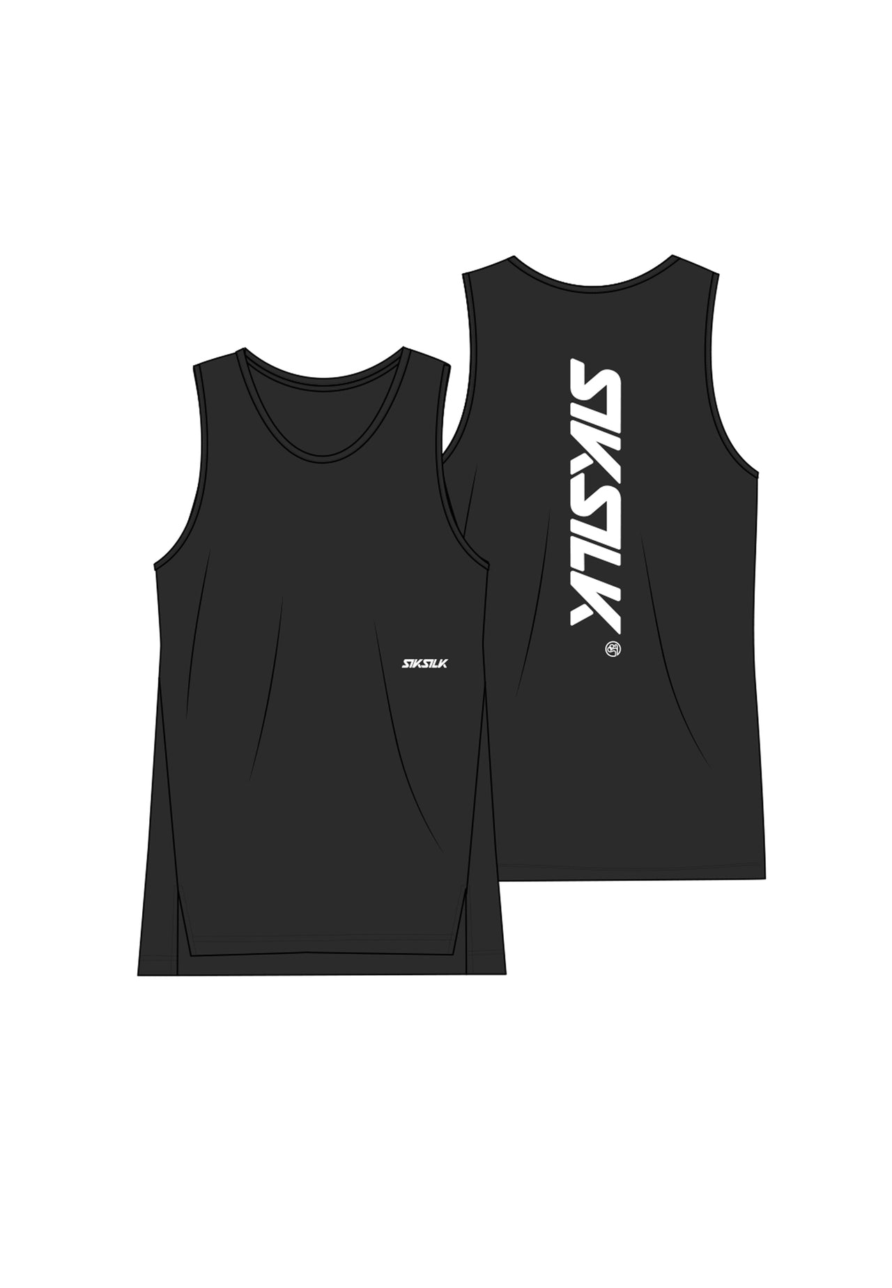 Black Logo Vest