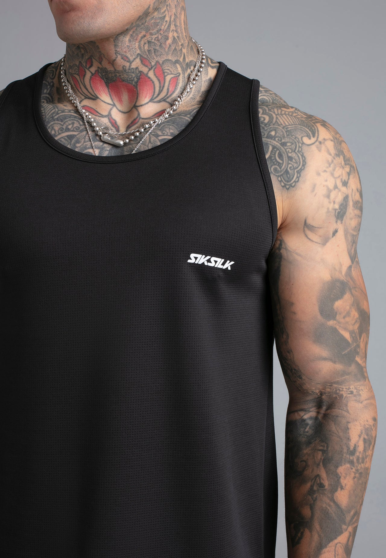 Black Logo Vest (1)