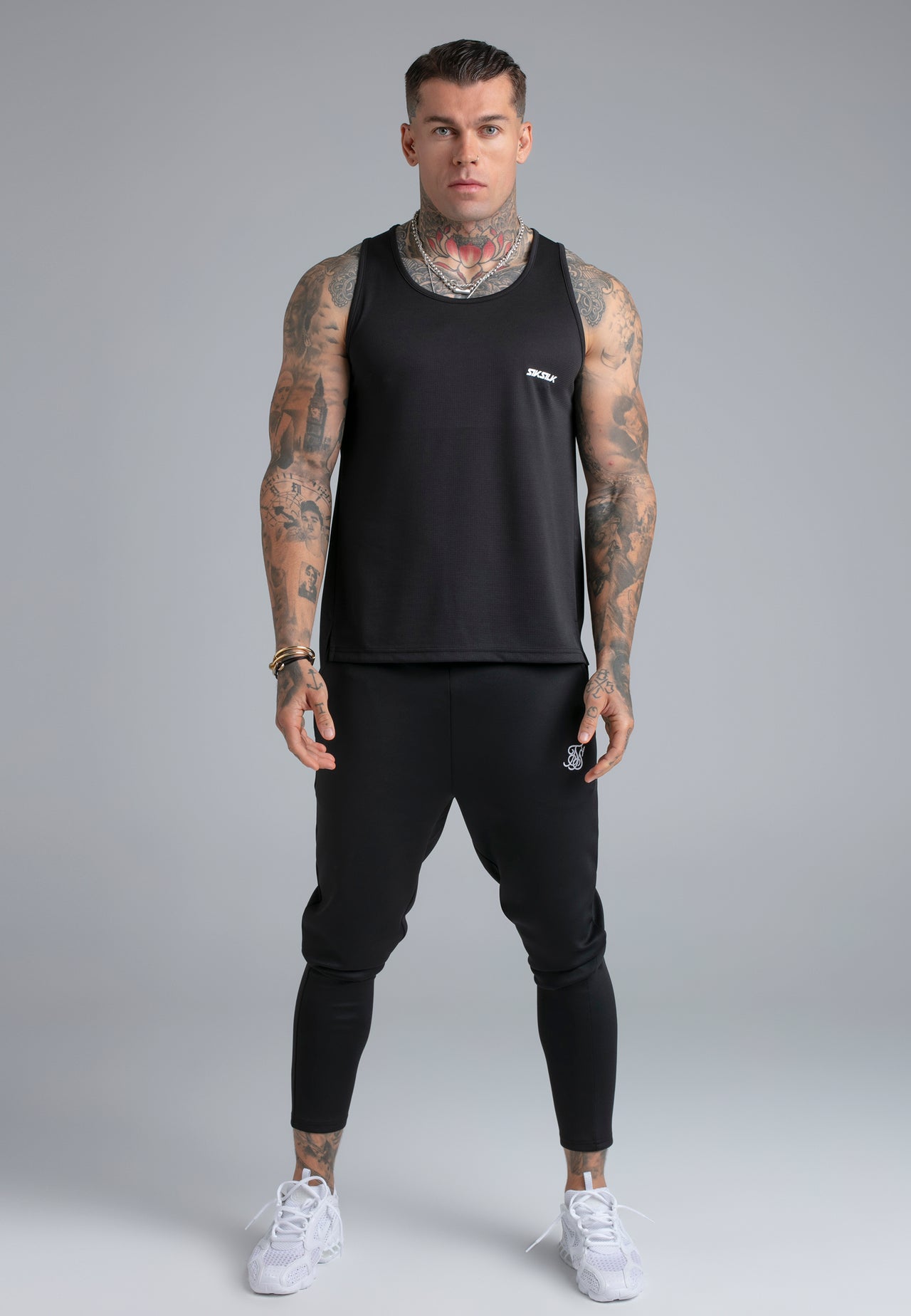 Black Logo Vest (2)