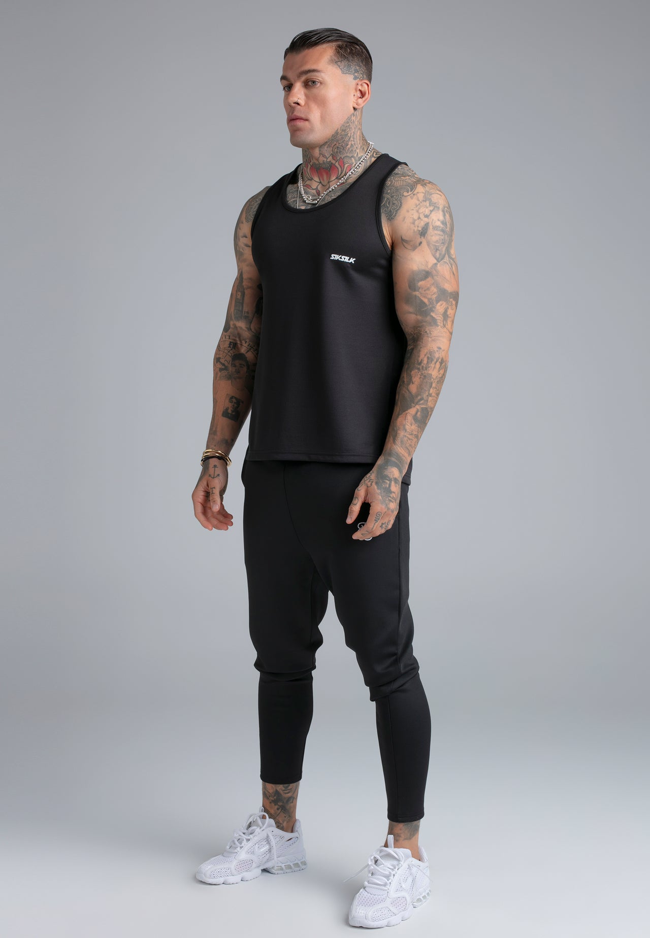 Black Logo Vest (3)