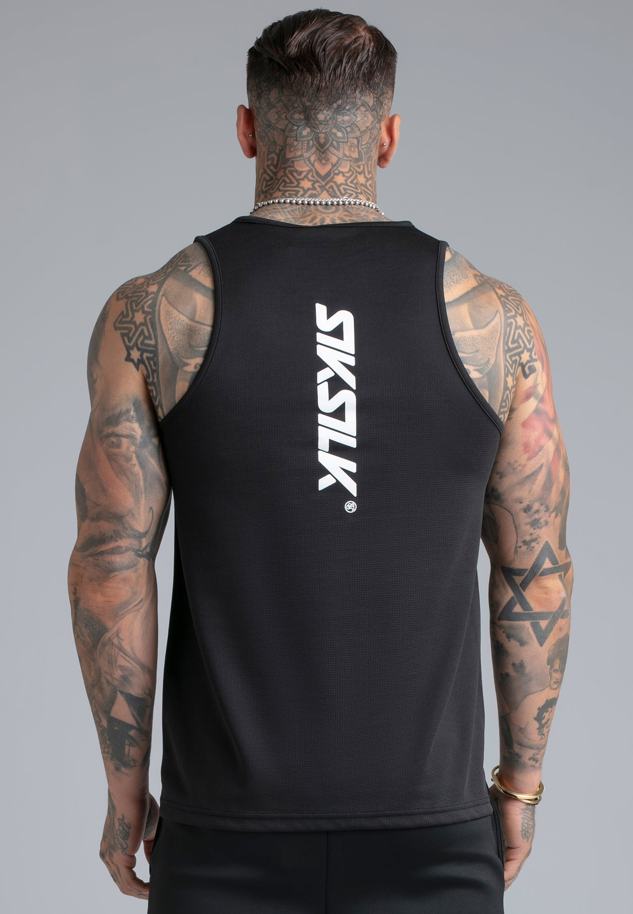 Black Logo Vest (4)
