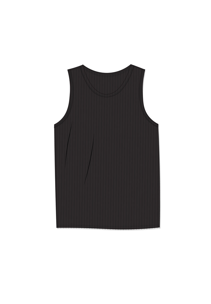 Black Loose Fit Vest