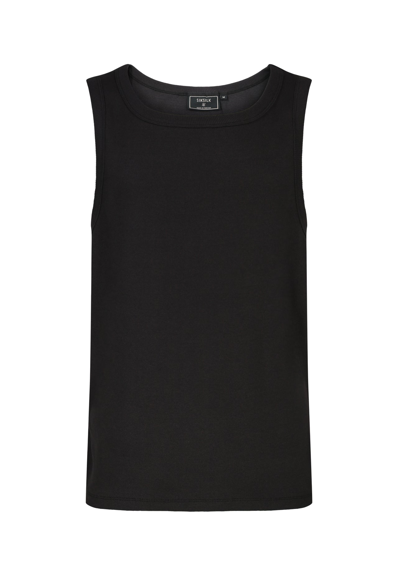 Black Loose Fit Vest (5)