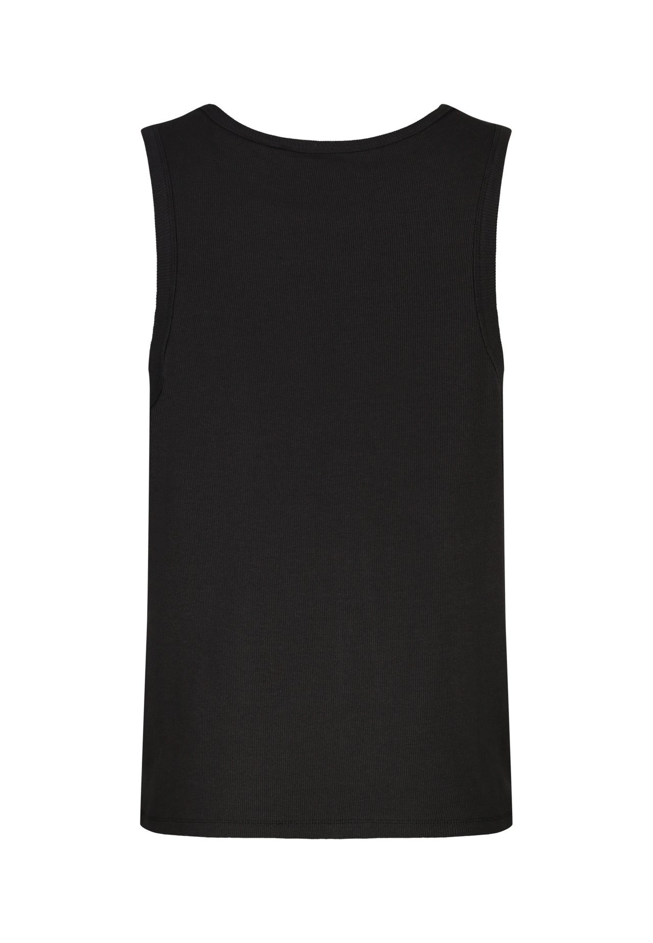 Black Loose Fit Vest (6)