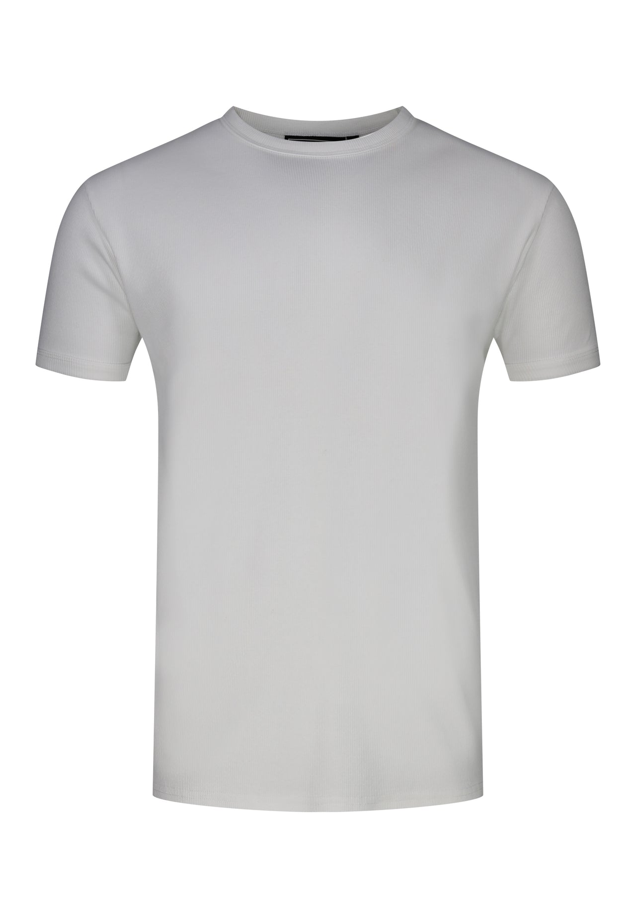 White Muscle Fit T-Shirt (5)