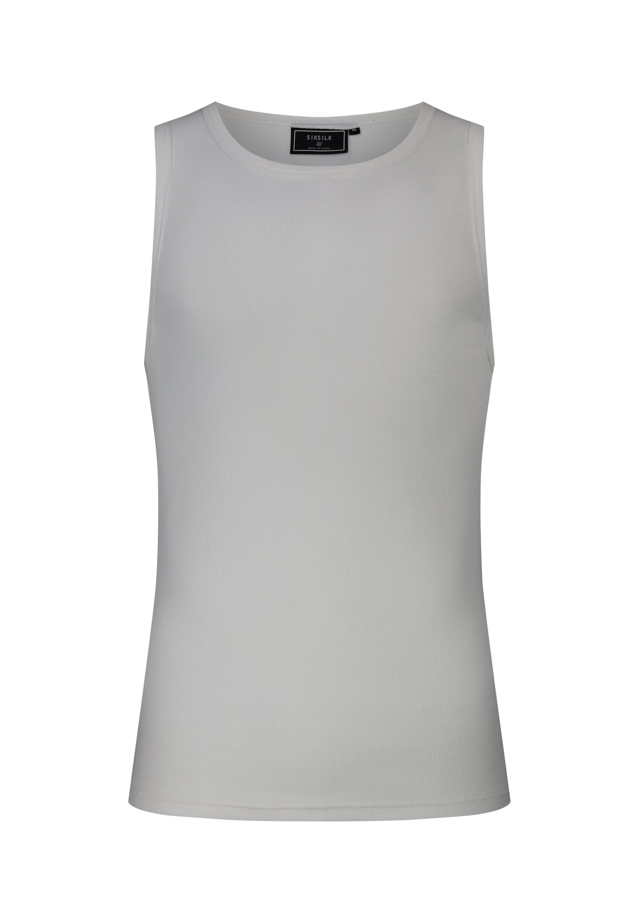 White Ribbed Vest (5)
