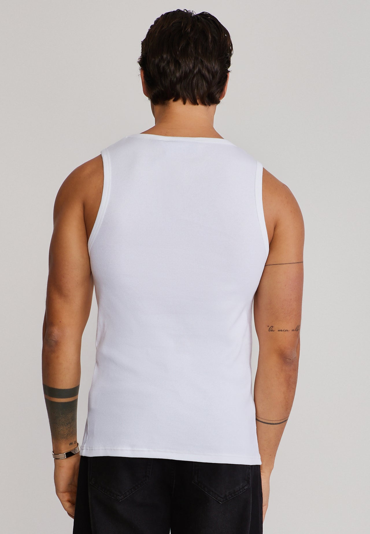 White Ribbed Vest (4)