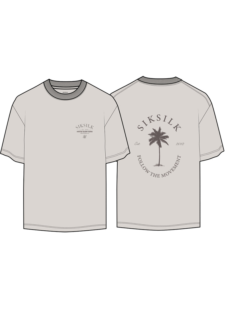 Ecru Graphic T-Shirt