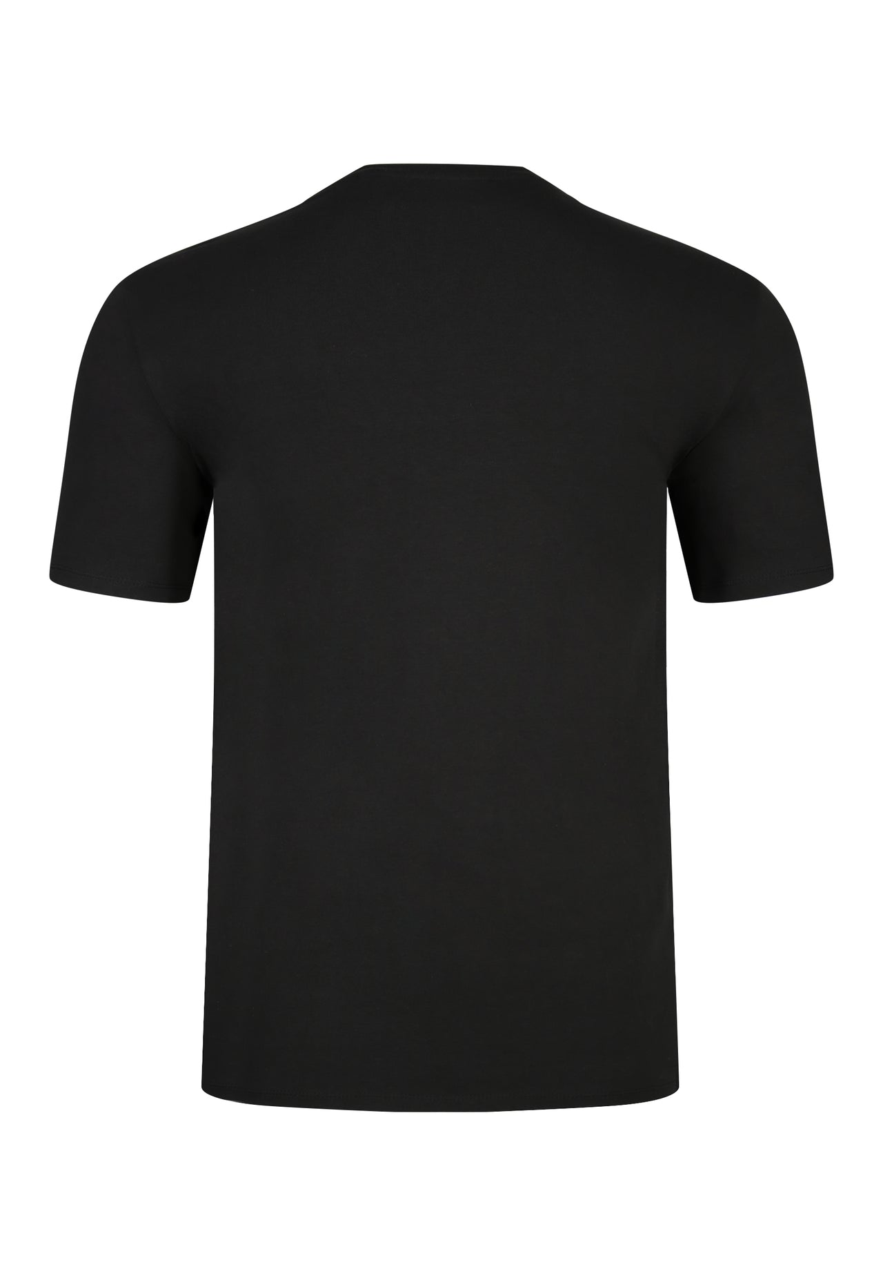 Black V-Neck T-Shirt (6)