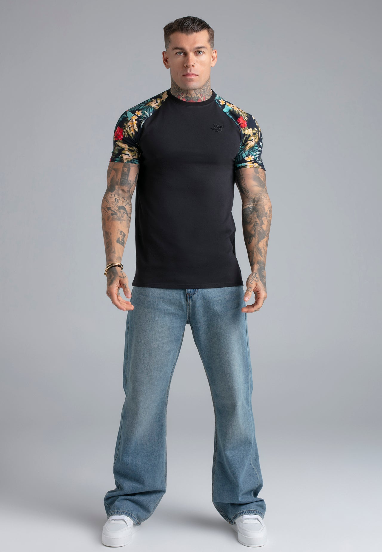 Black Raglan T-Shirt (2)