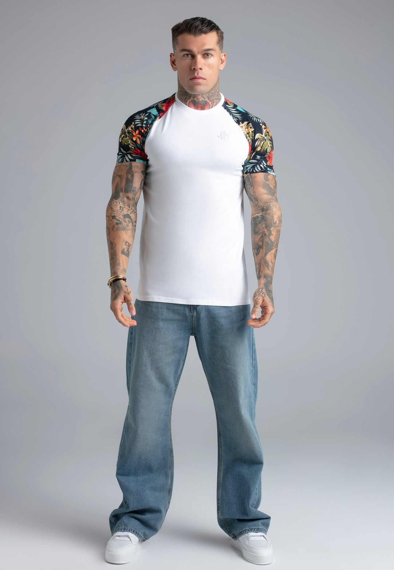 White Raglan T-Shirt (2)