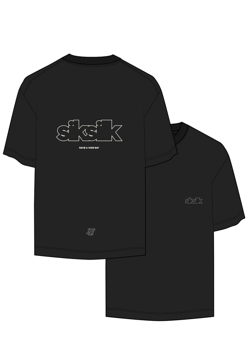 Black Graphic T-Shirt