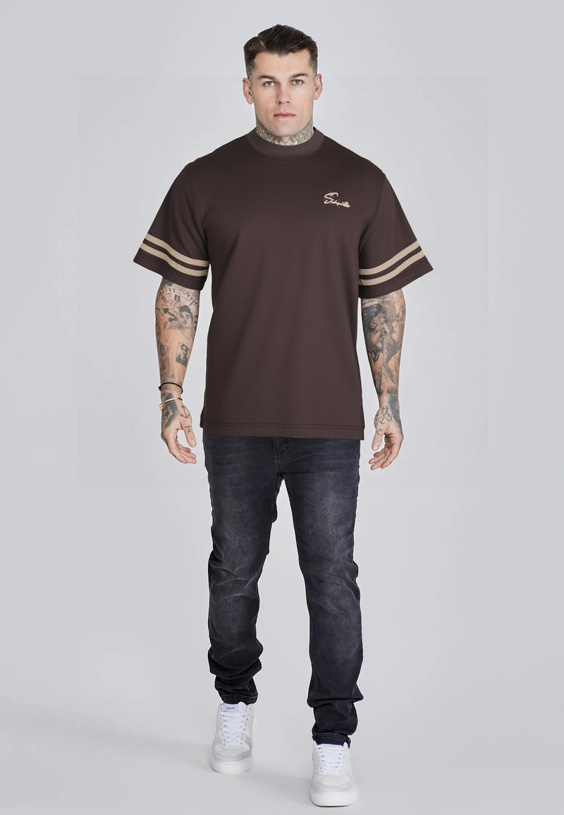 Brown Script T-Shirt