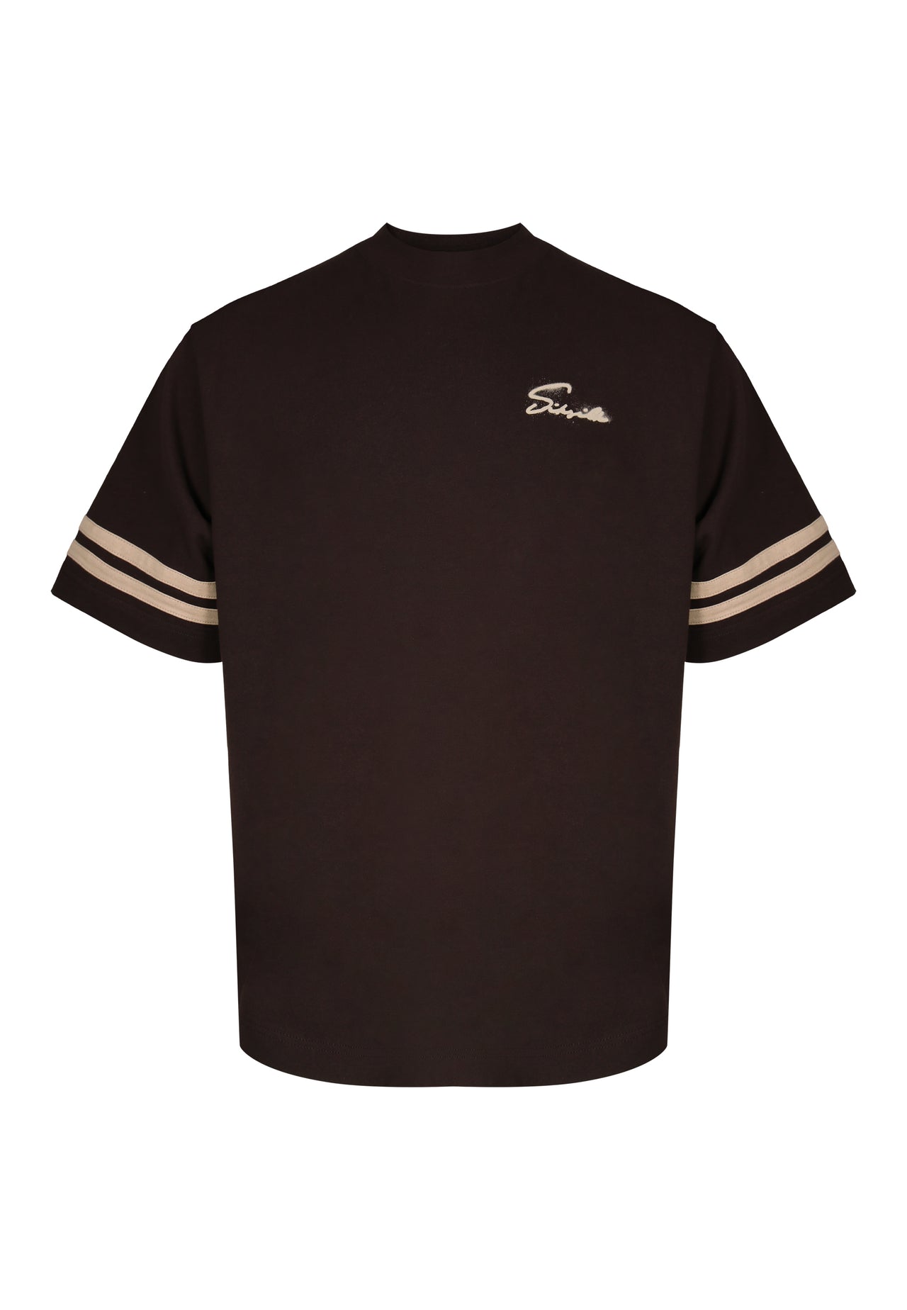Brown Script T-Shirt (5)