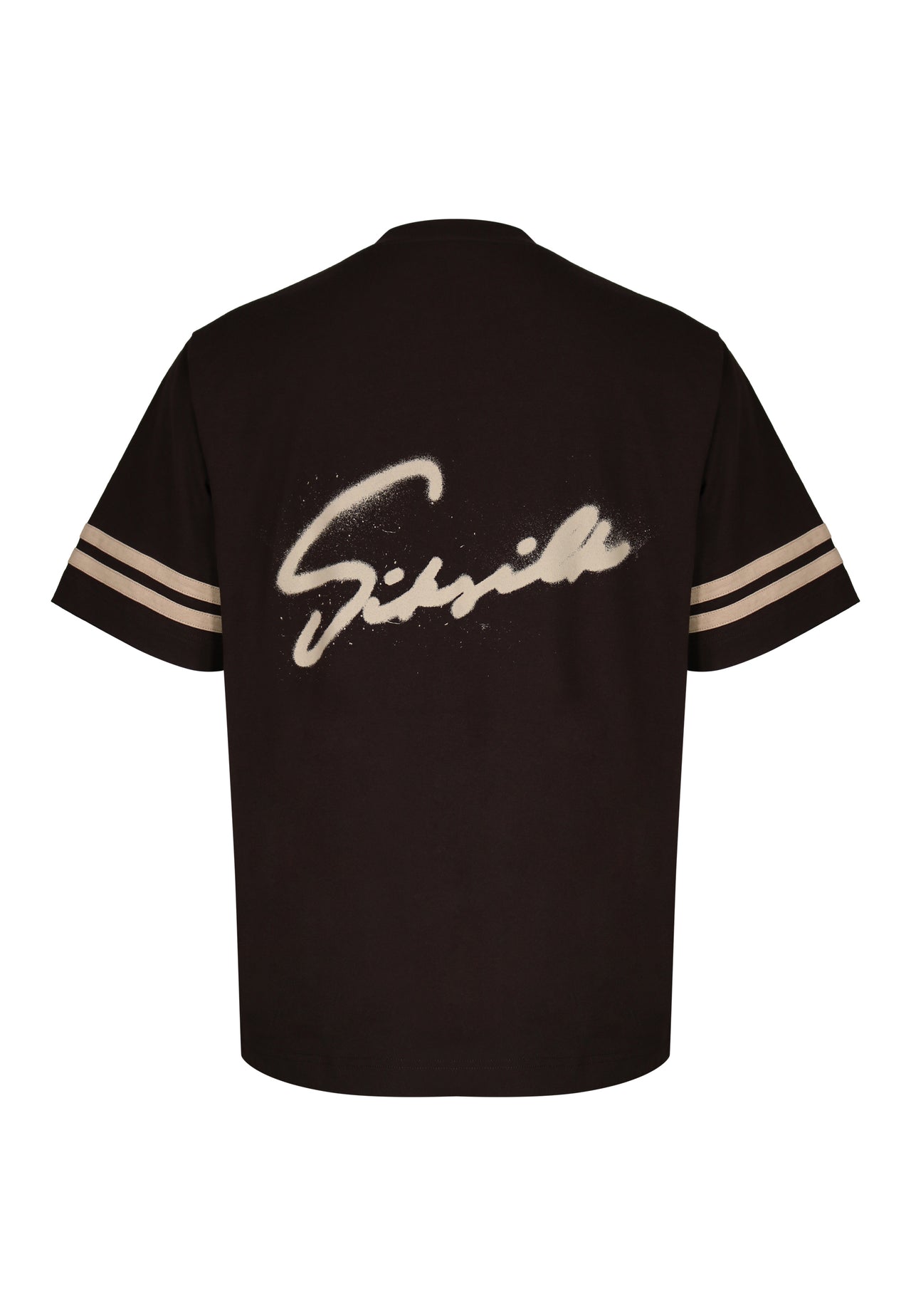 Brown Script T-Shirt (6)