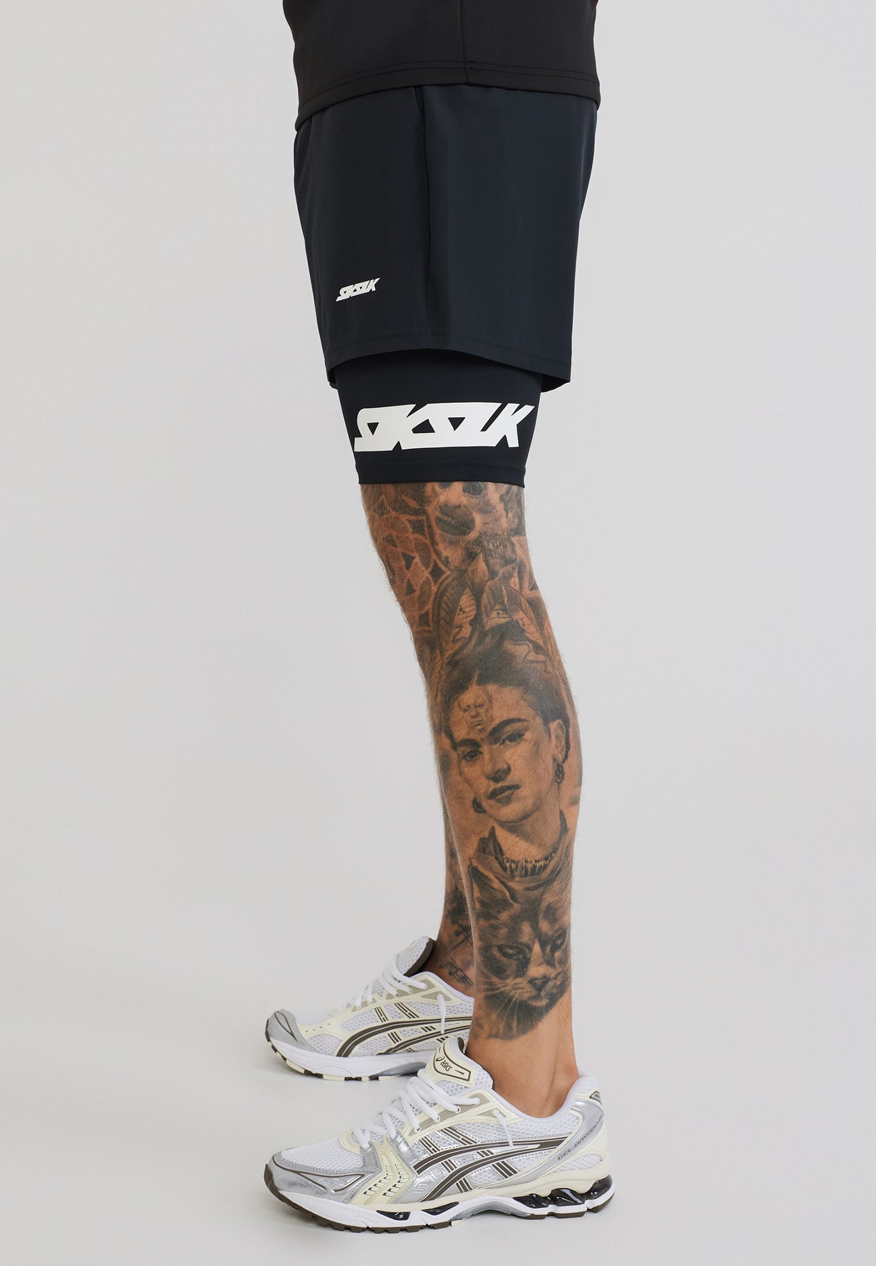 Black Dual Layer Shorts (2)