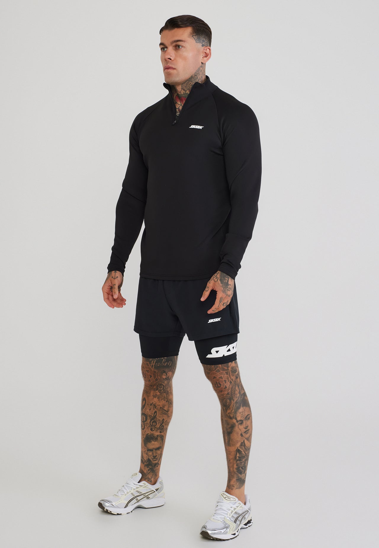 Black Dual Layer Shorts (3)