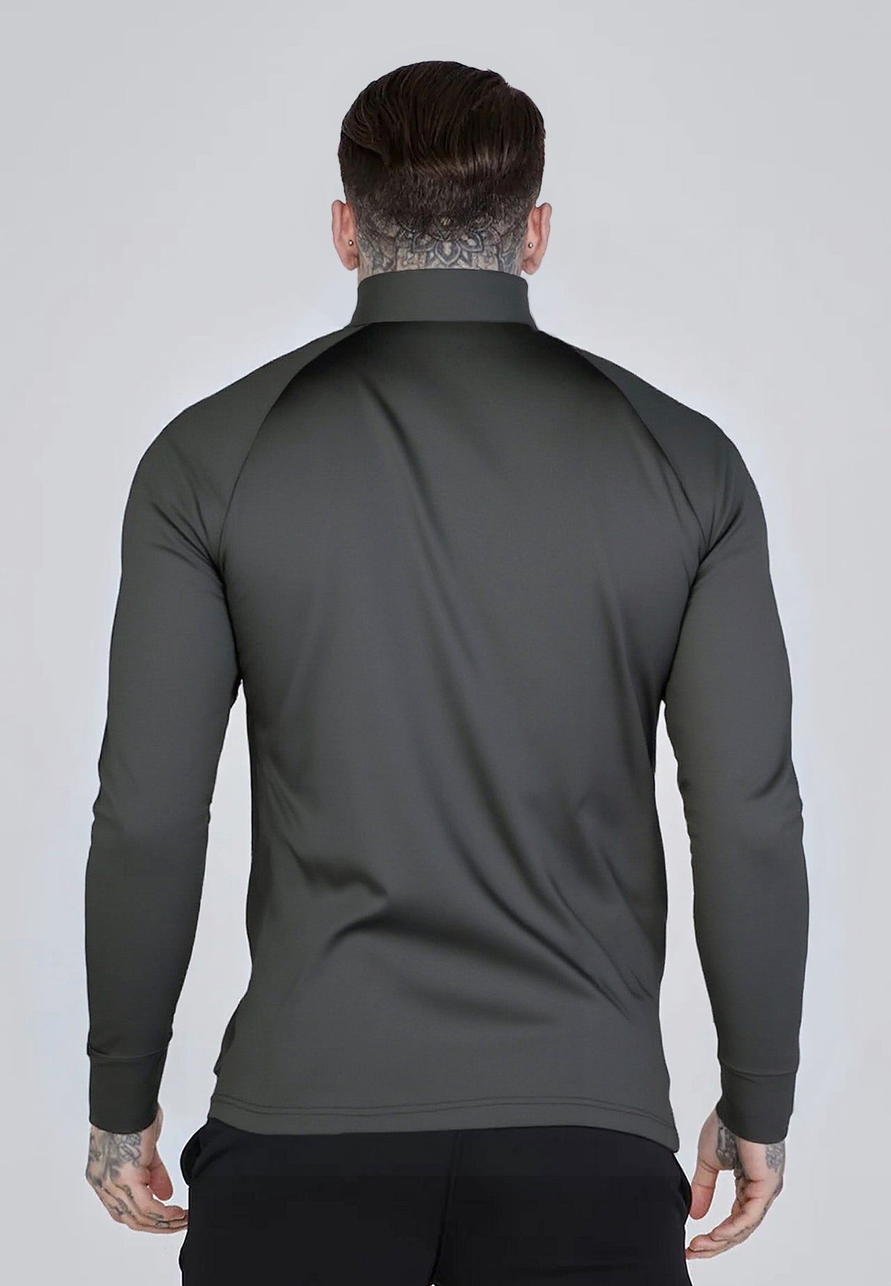 Black Quarter Zip Top (3)