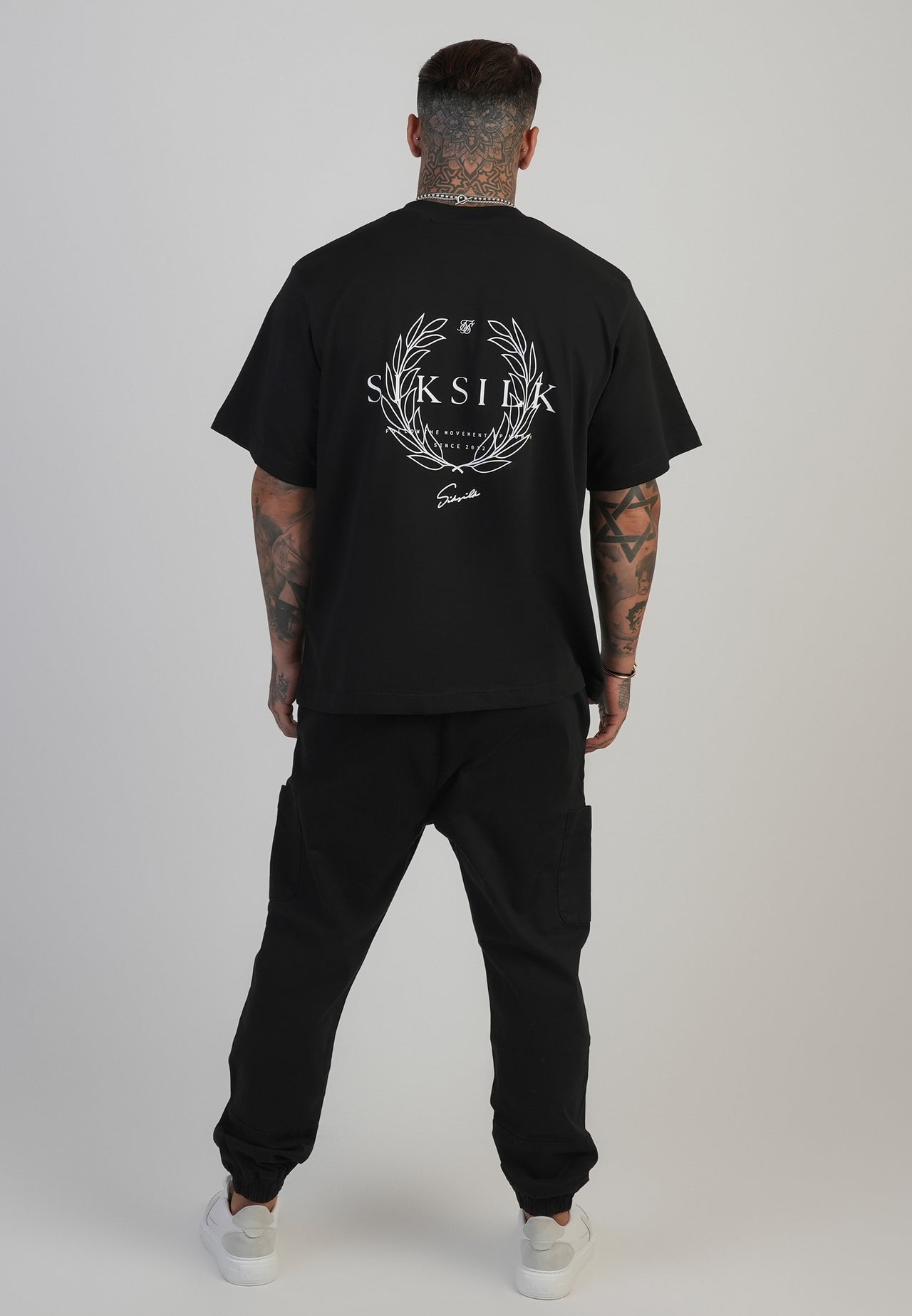 Black Slim Fit Cargos (4)