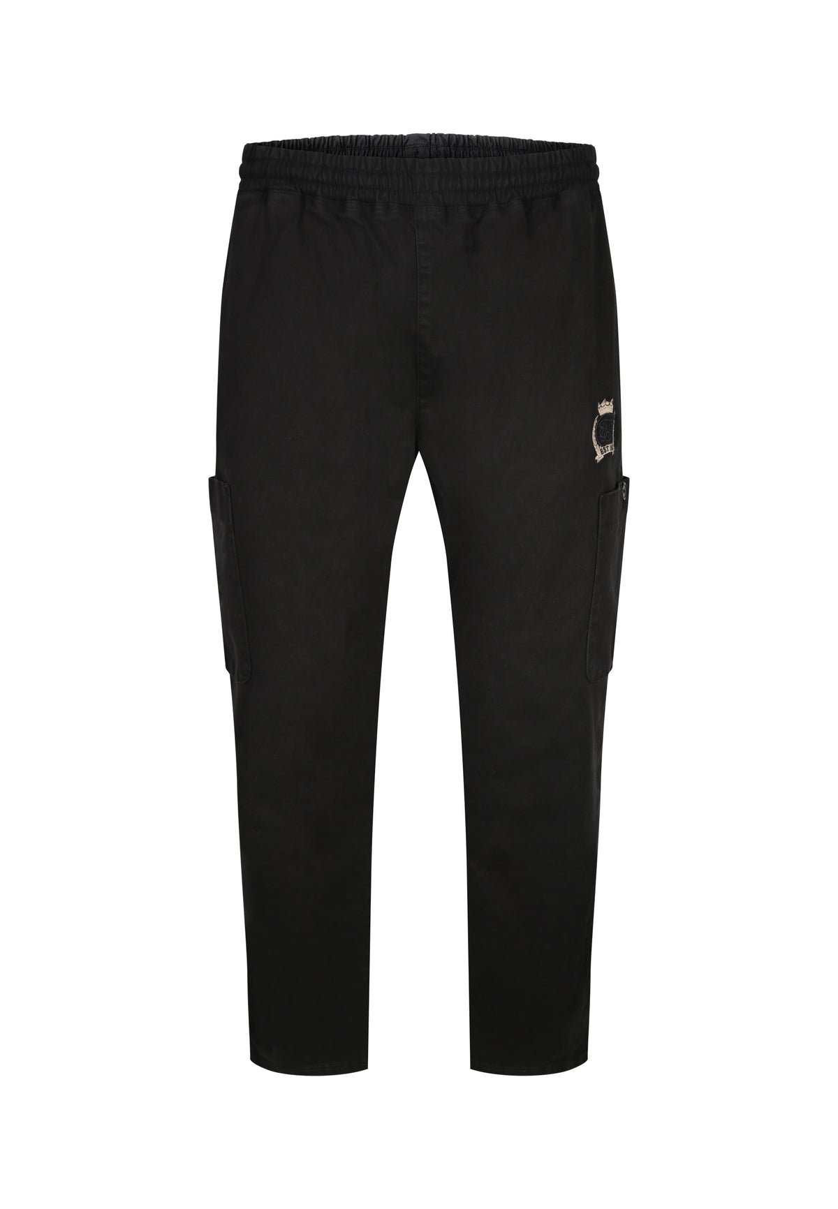 Black Loose Fit Cargos (5)