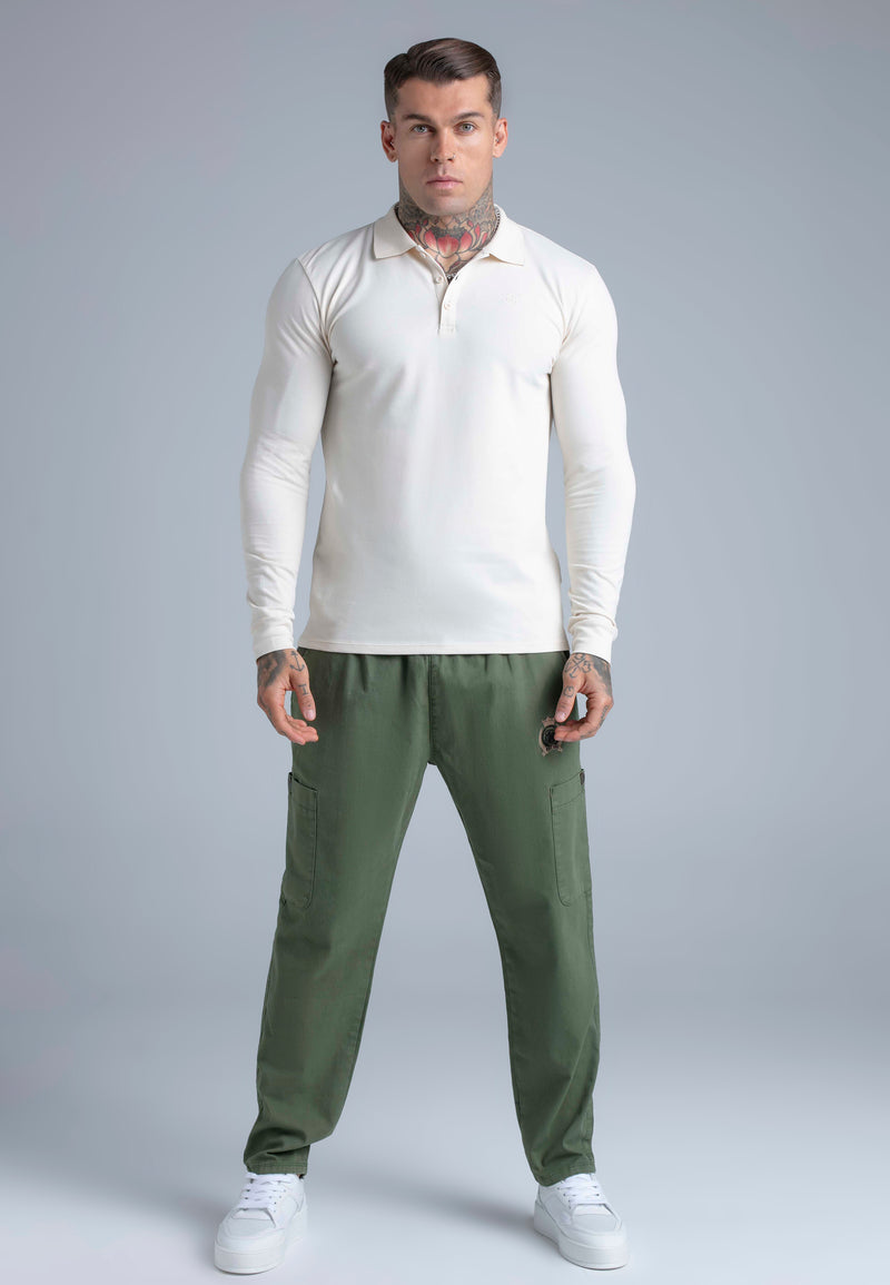 Green Loose Fit Cargos (1)